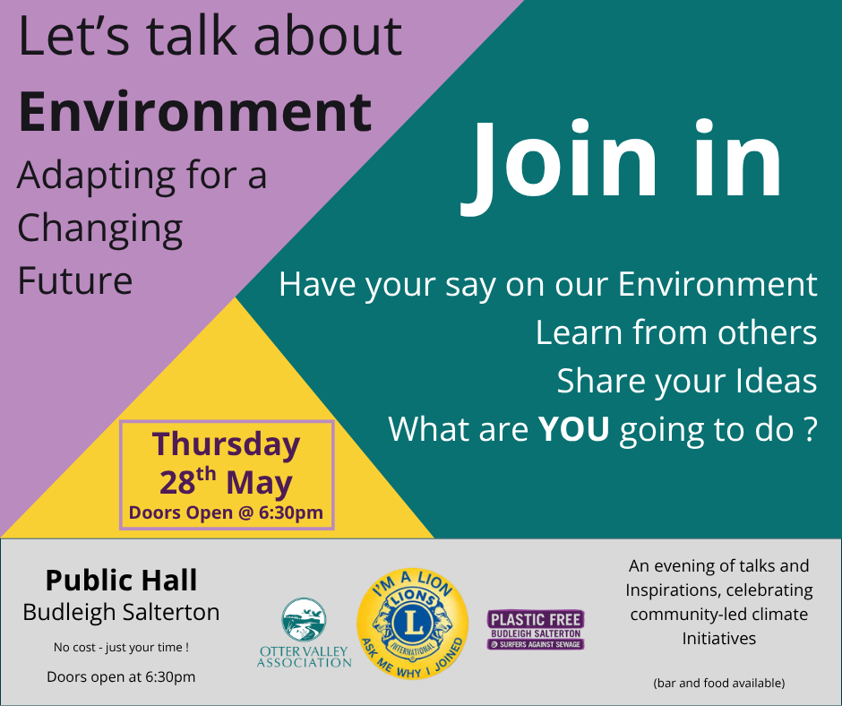 Online Advert for our evening 