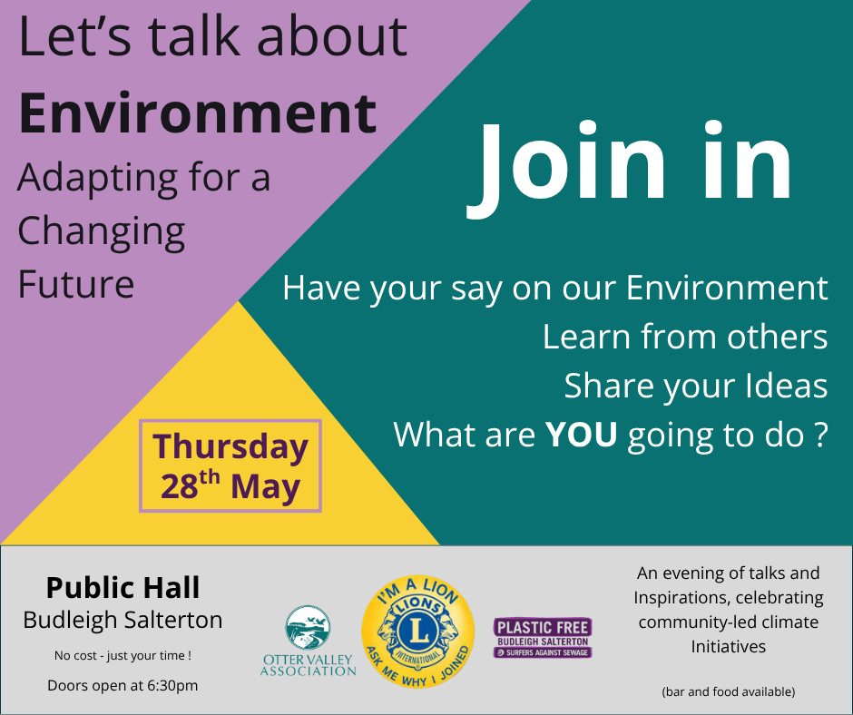 An evening to learn and take action about Climate Change